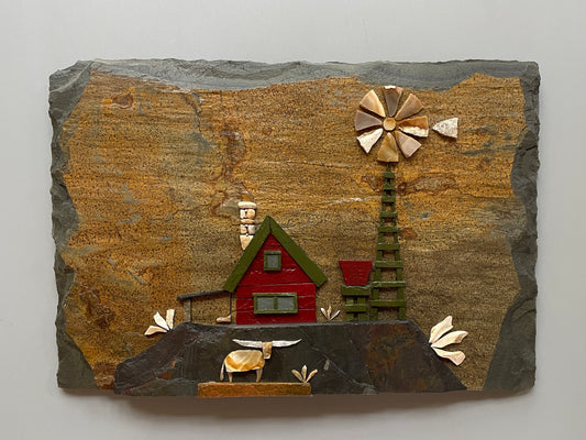 "Cabin On The Ranch"   #6436